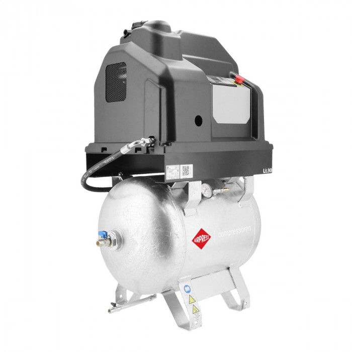 Compressor de parafuso APS 3 Combi Compact 400V 10 bar 3,0 CV/2,2 kW 261 l/min 90 l galvanizado