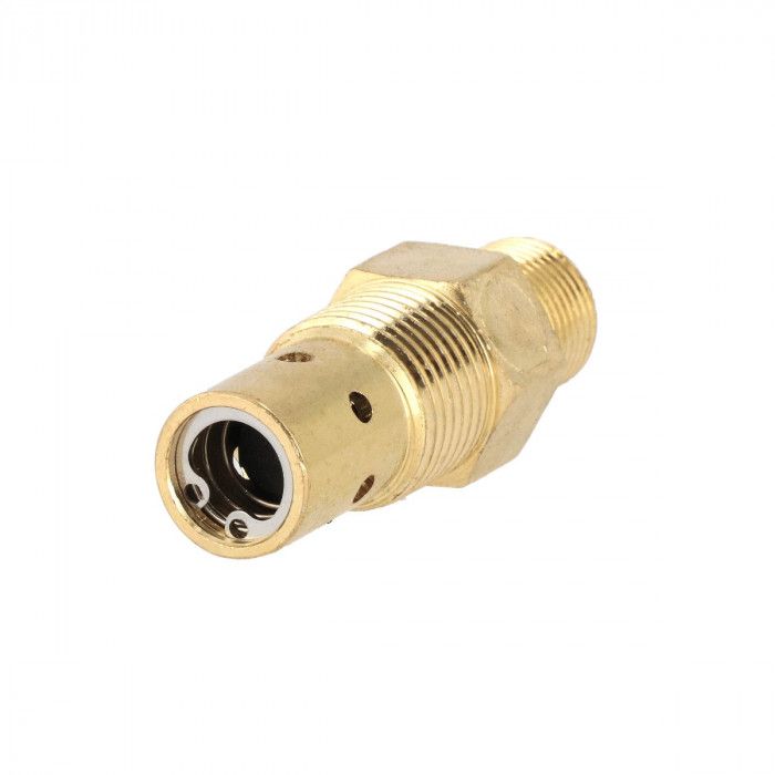 Válvula de retenção 3/8" x 1/2" para compressor de ar H 215-6