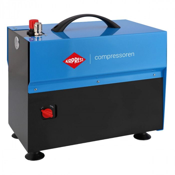 Compressor de ar silencioso sem óleo LMO 5-210 10 bar 0.75 HP 168 l/min 5 l