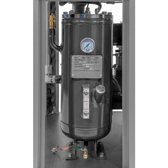 Compressor de parafuso APS 15 Combi Dry X 10 bar 15 CV 1410 l/min 500 l