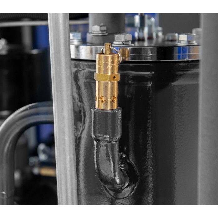 Compressor de parafuso APS 20 IVR Combi Dry X 10 bar 20 CV/15 kW 410-2000 l/min 500 l