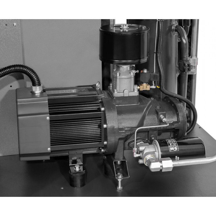 Compressor de parafuso APS 20 IVR Combi Dry X 10 bar 20 CV/15 kW 410-2000 l/min 500 l
