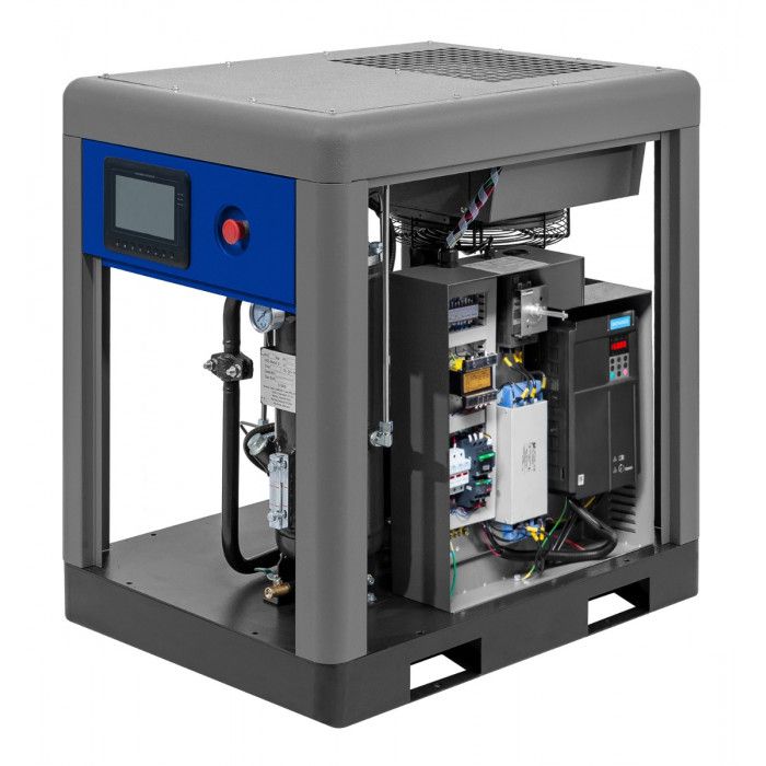 Compressor de parafuso APS 10 IVR X 10 bar 10 CV/7.5 kW 270-1020 l/min