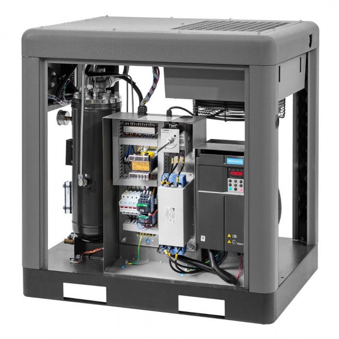 Compressor de parafuso APS 10 IVR X 10 bar 10 CV/7.5 kW 270-1020 l/min