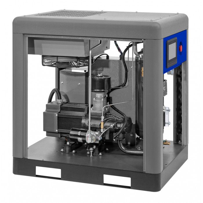 Compressor de parafuso APS 10 IVR X 10 bar 10 CV/7.5 kW 270-1020 l/min