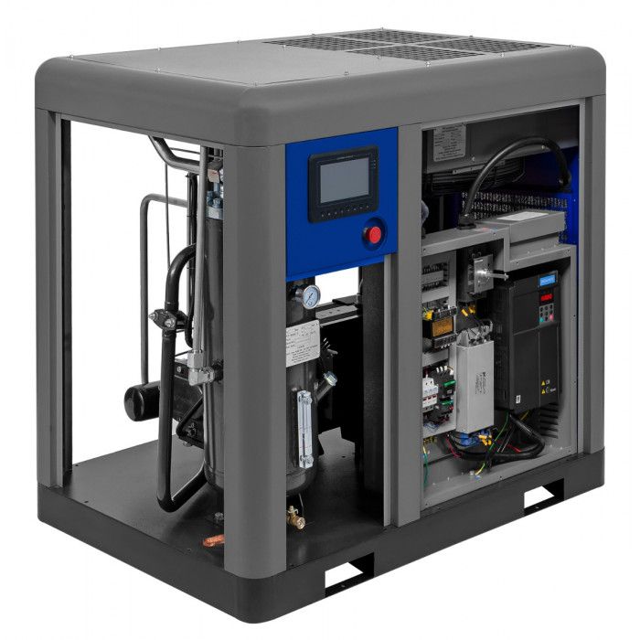 Compressor de parafuso APS 30 IVR X 10 bar 30 CV/22 kW 730-3300 l/min