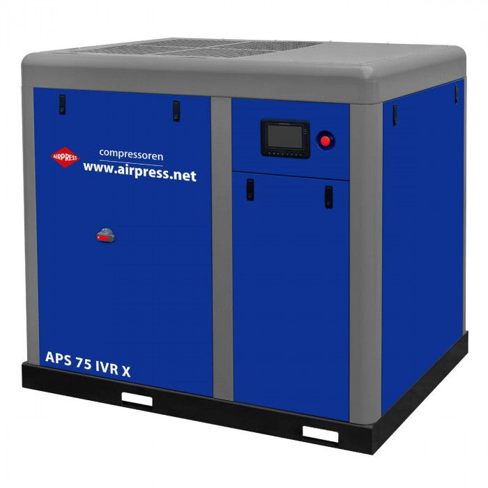 Compressor de parafuso APS 75 IVR X 10 bar 75 CV/55 kW 3140-9600 l/min