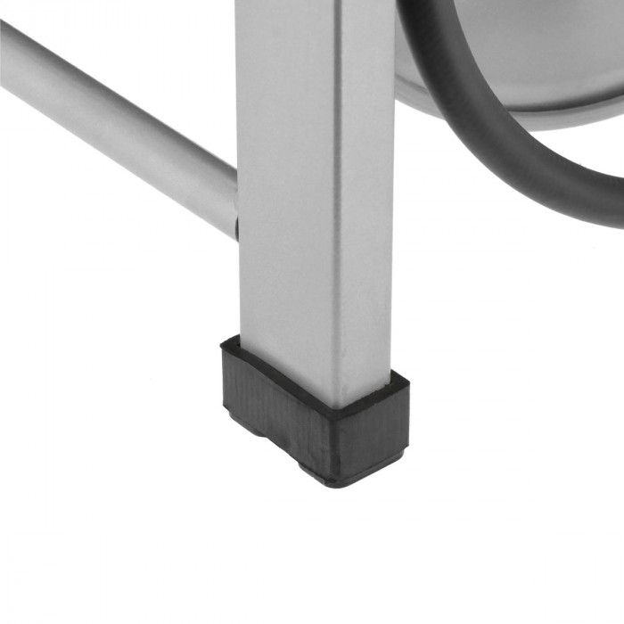 Enrolador de mangueira de ar 10 x 16 mm autoenrolável modelo de chão 30 m de borracha