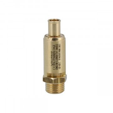 Válvula de segurança 1/4" 11 bar TA7 fluxo de ar 2667 l/min
