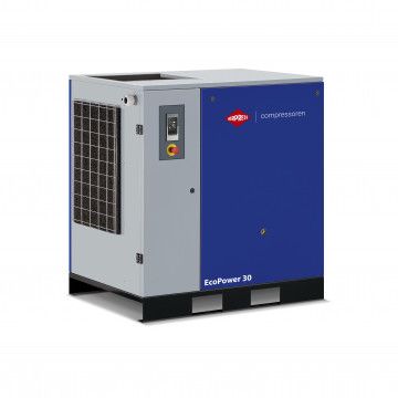 Compressor de parafuso EcoPower 30B 10 bar 30 CV/22 kW 3216 l/min Compressor de parafuso EcoPower 30B 10 bar 30 CV/22 kW 3216 l/min
