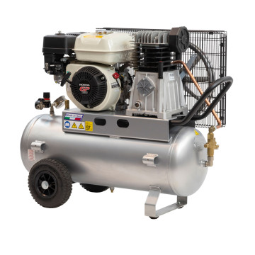 Compressor de ar a gasolina BM 50-410 (HONDA GP160) 10 bar 4,8 CV / 3,6 kW 247 l/min 50 l Compressor de ar a gasolina BM 50-410 (HONDA GP160) 10 bar 4,8 CV / 3,6 kW 247 l/min 50 l
