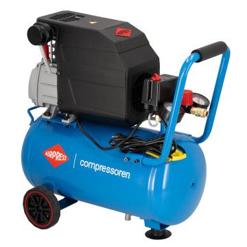 Compressor HL 260-25 8 bar 2 CV/1.5 kW 206 l/min 24 l Compressor HL 260-25 8 bar 2 CV/1.5 kW 206 l/min 24 l