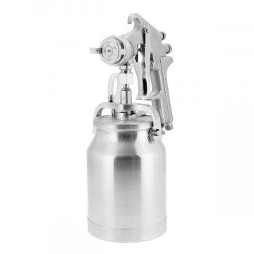 Pistola de pintura com agulha de aço inoxidável e bocal 1.8 mm