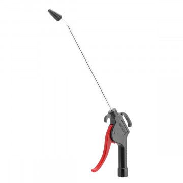 Pistola de sopro 10" 25 cm com conectores de bico