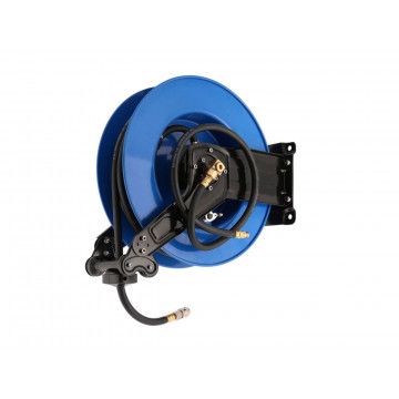 Enrolador de mangueira de ar 15 m 9.53 x 16.5 mm PU estrutura metálica