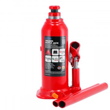 Macaco hidráulico de garrafa 6 t 332 mm de elevação alta
