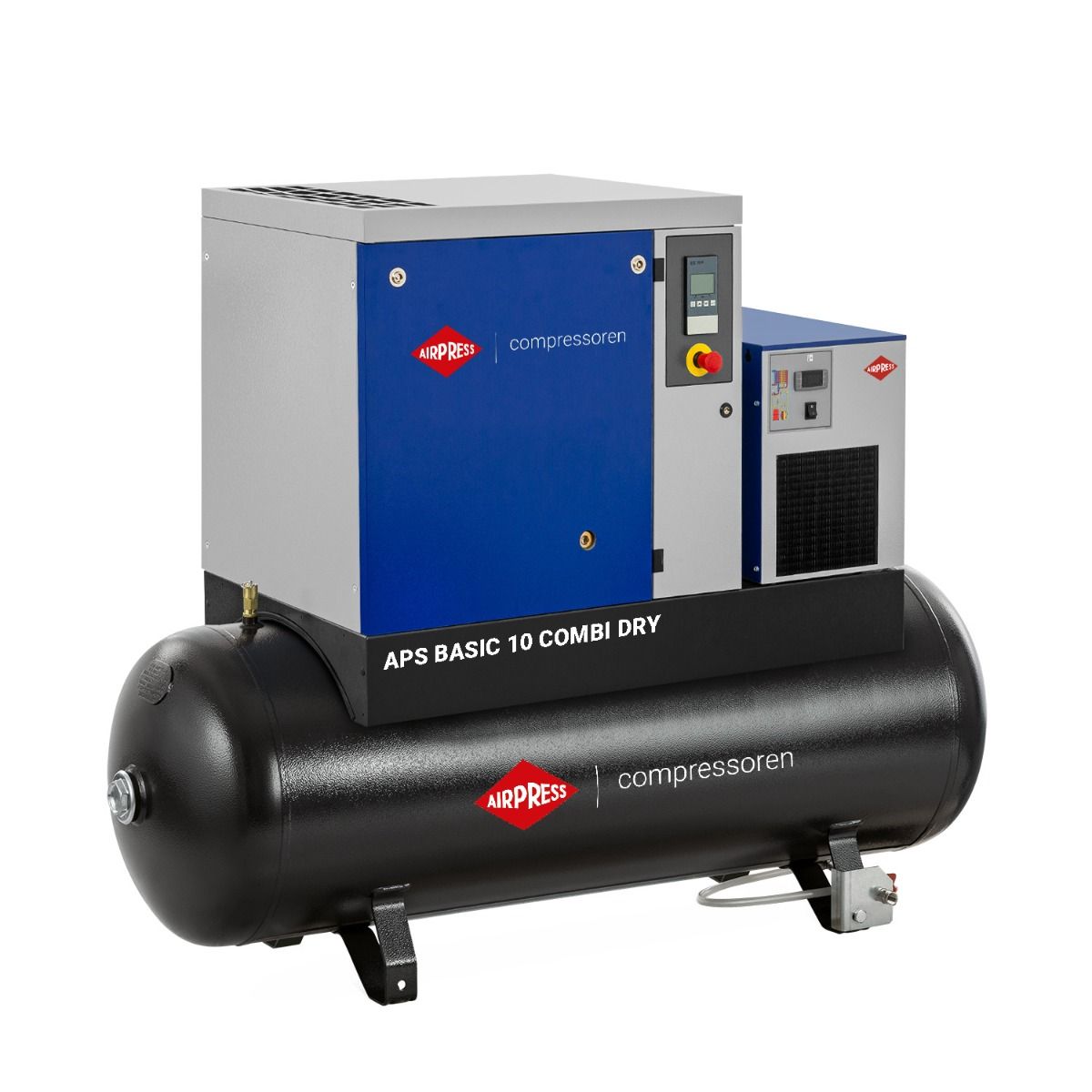 Compressores industriais de ar - Série APS Basic da Airpress