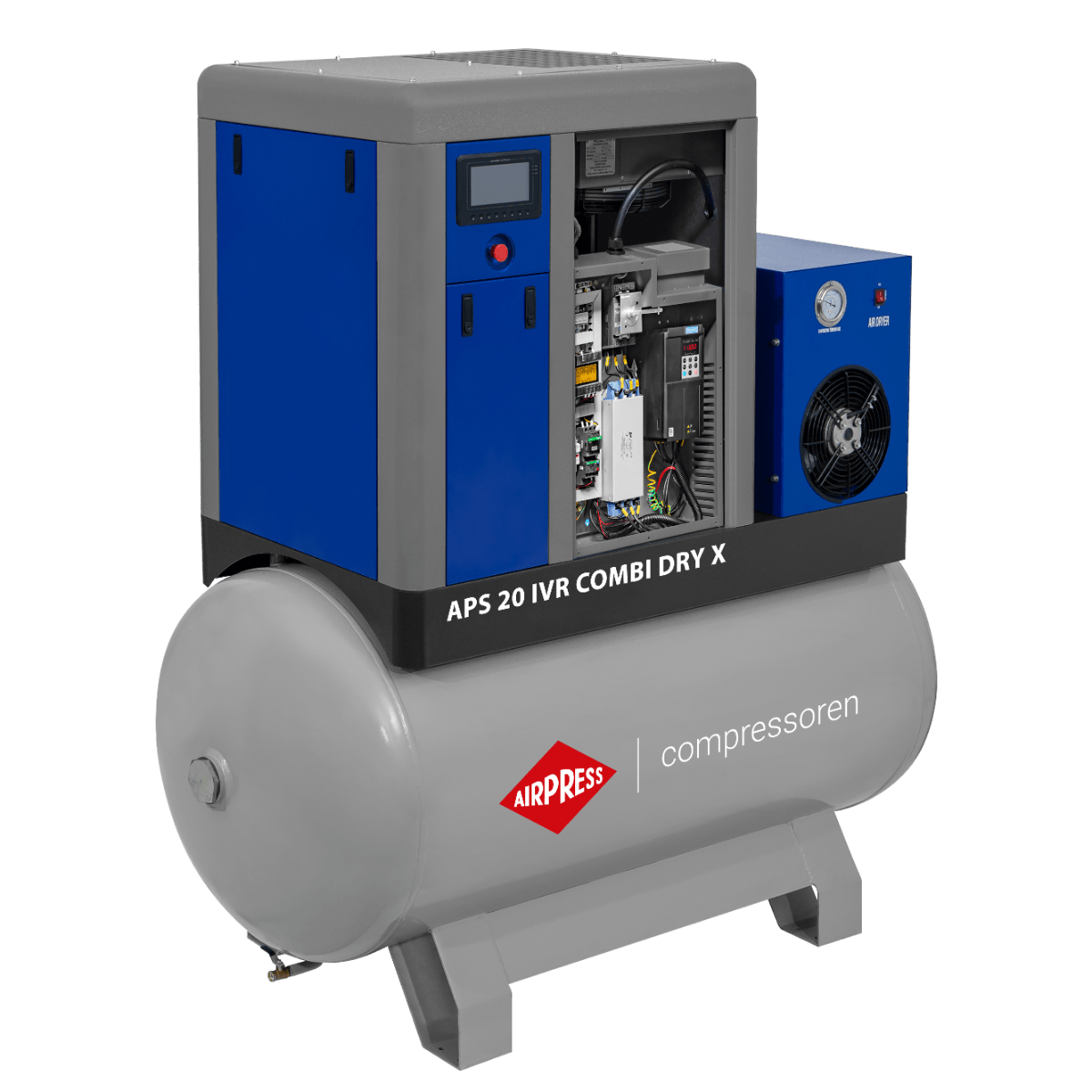 Compresor de tornillo Airpress - vista interior