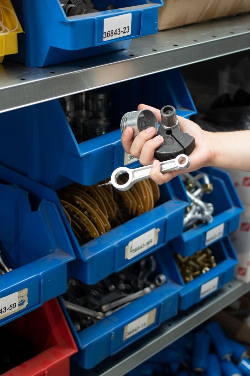 Peças de reposição para compressores